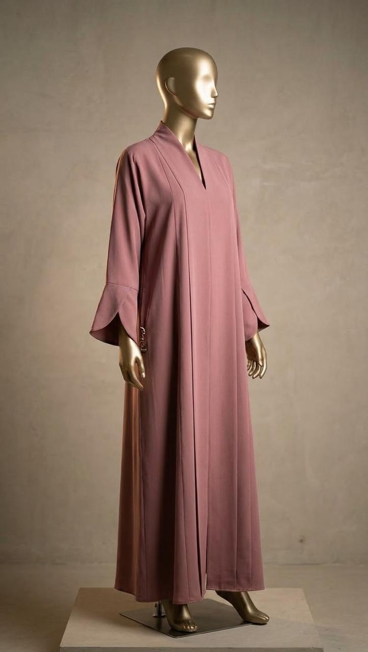Dusty Rose Abaya